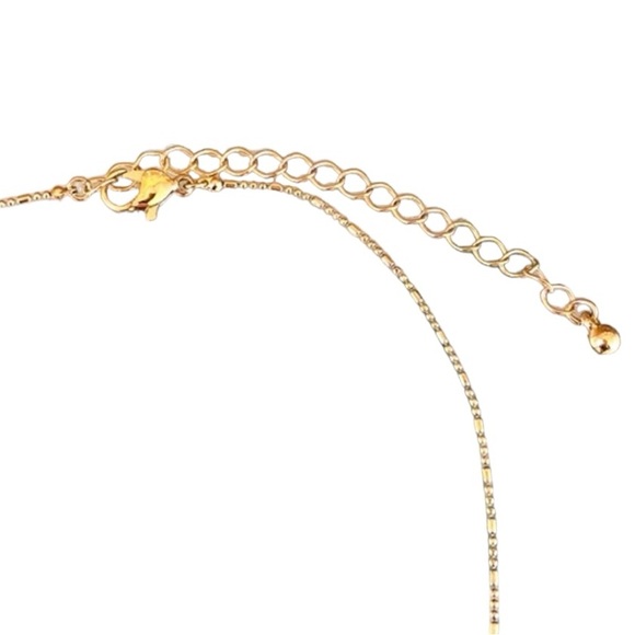 Forever 21 Gold-Tone Leaf Pearl Necklace - Picture 8 of 11